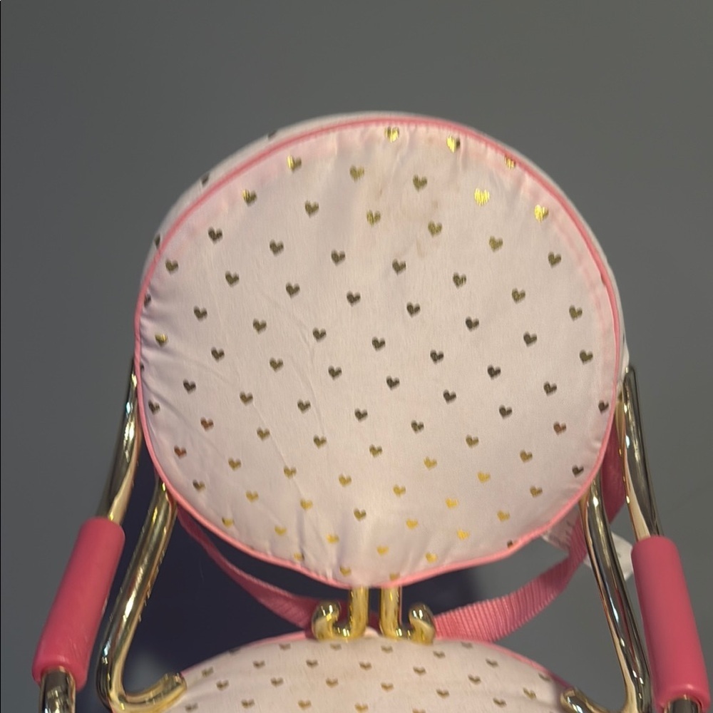 Battat our generation Pink and Gold Doll Chair - Picture 2 of 10